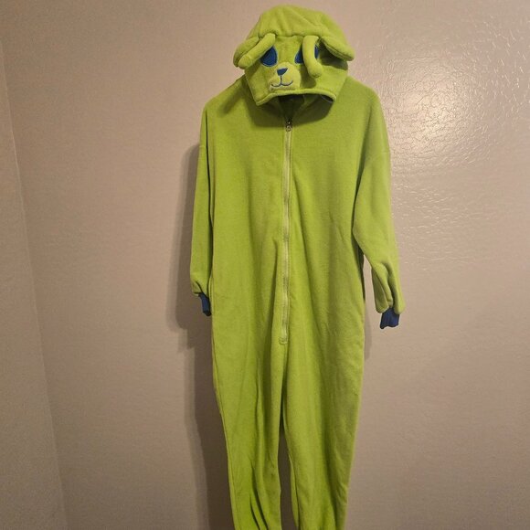 Alien-bear Onesie Adult Halloween Costume - Picture 3 of 6